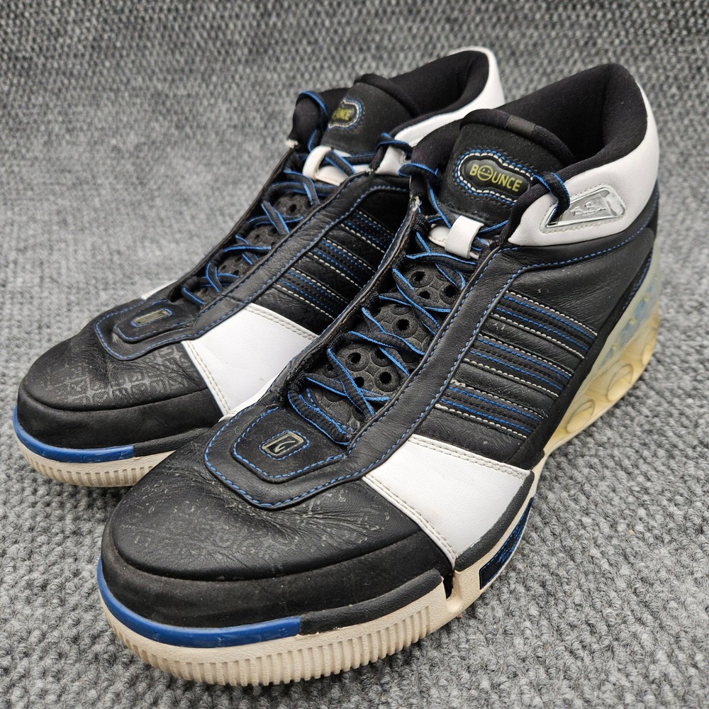 Adidas Men's 12 Black KG Bounce 07 Basketball Shoes Kevin Garnett 667207 Vintage